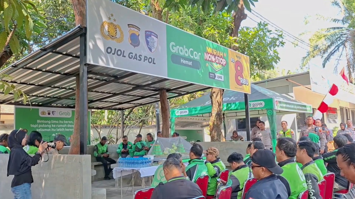 POLRESTA SURAKARTA BANGUN POS OJOL GASPOL, BEROPERASI 24 JAM