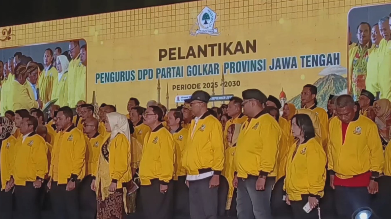 BAHLIL LANTIK PENGURUS DPD GOLKAR JATENG