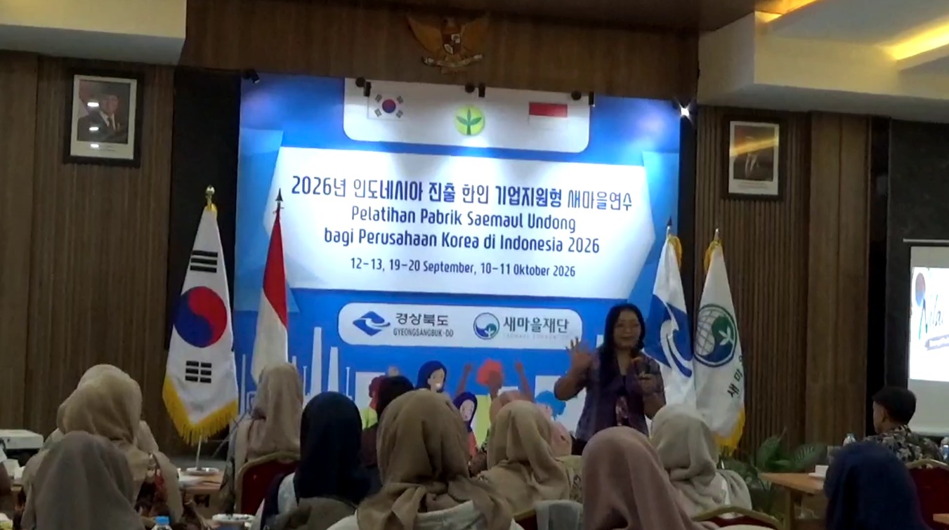 PELATIHAN SAEMAUL UNDONG BEKALI TENAGA KERJA KOREA DENGAN KOMUNIKASI LINTAS BUDAYA