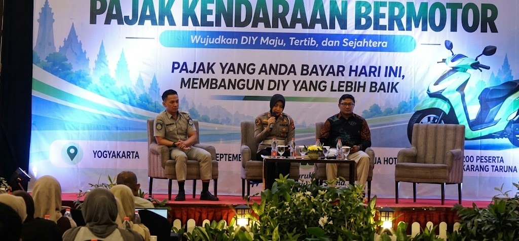 KARANG TARUNA DIAJAK SADAR PAJAK KENDARAAN BERMOTOR