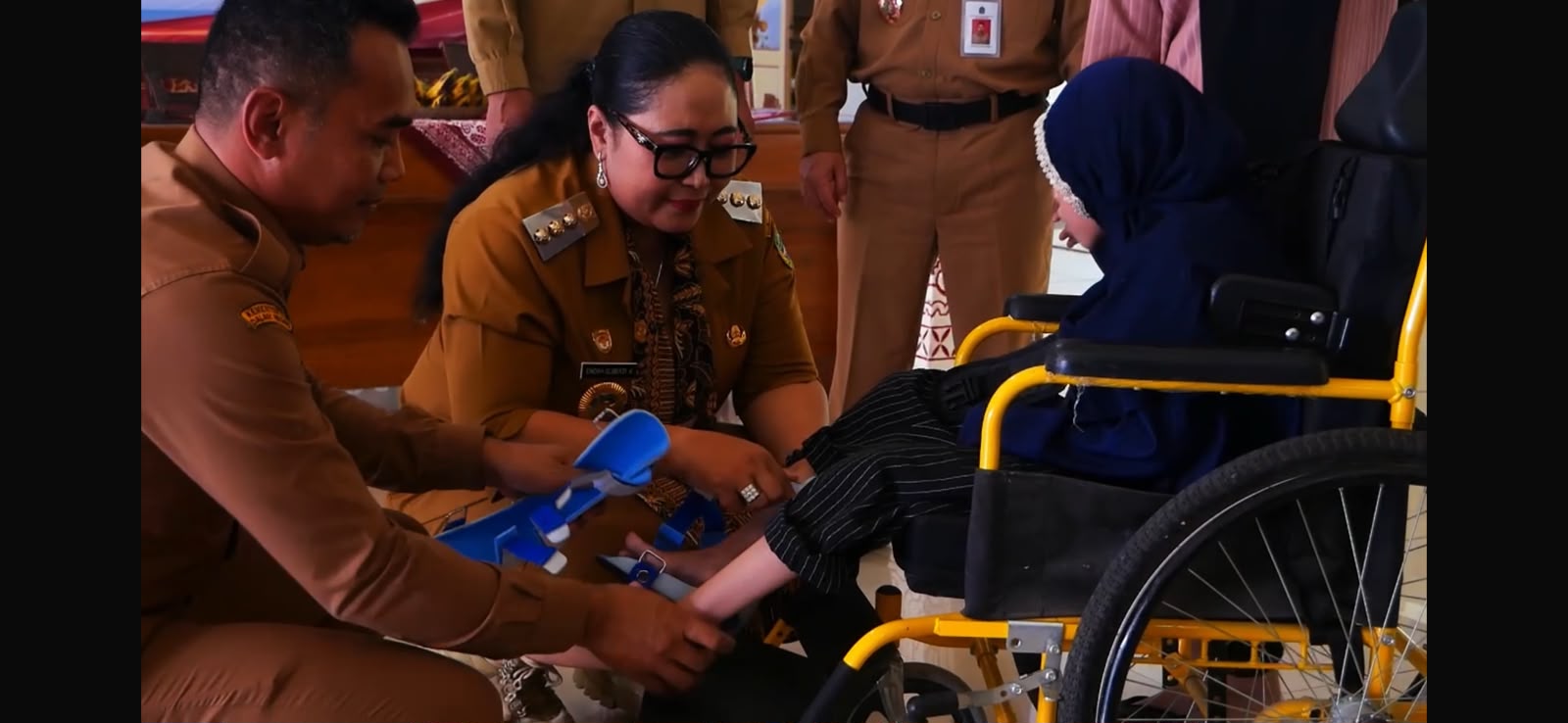 PEMKAB GUNUNGKIDUL SALURKAN ALAT BANTU UNTUK PENYANDANG DISABILITAS