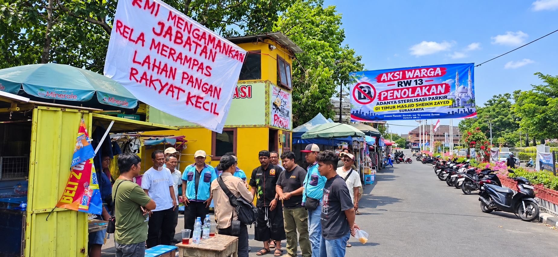 PULUHAN JUKIR TOLAK STERILISASI SIMPANG MESEN