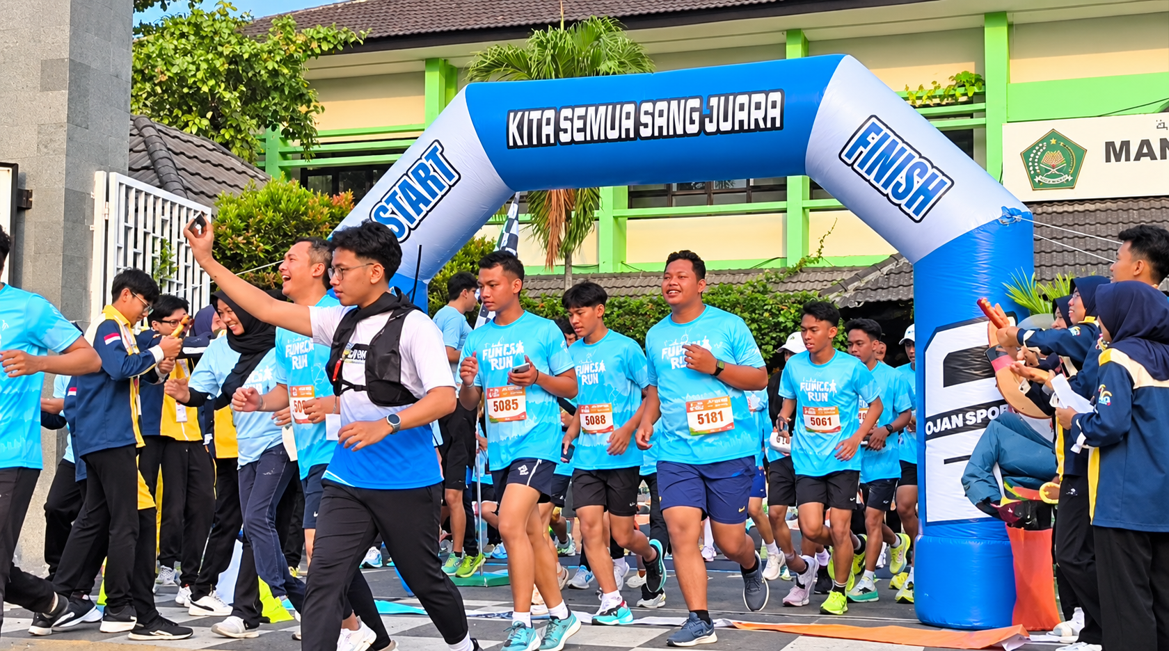 ALNESA FUN RUN #2, LARI SAMBIL MENJELAJAHI HERITAGE KOTABARU