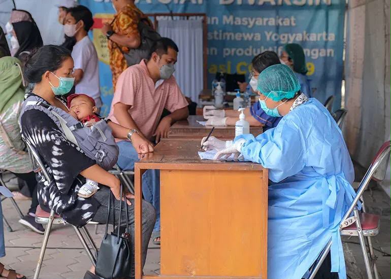 DINKES KOTA YOGYAKARTA GENCARKAN IMUNISASI CAMPAK DI WILAYAH PENULARAN