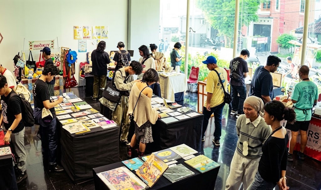 PERPADUAN LITERASI DAN MEMORI KOLEKTIF: JOGJA BOOK FAIR 2026 RESMIKAN PAMERAN ARSIP DI GRHATAMA PUSTAKA