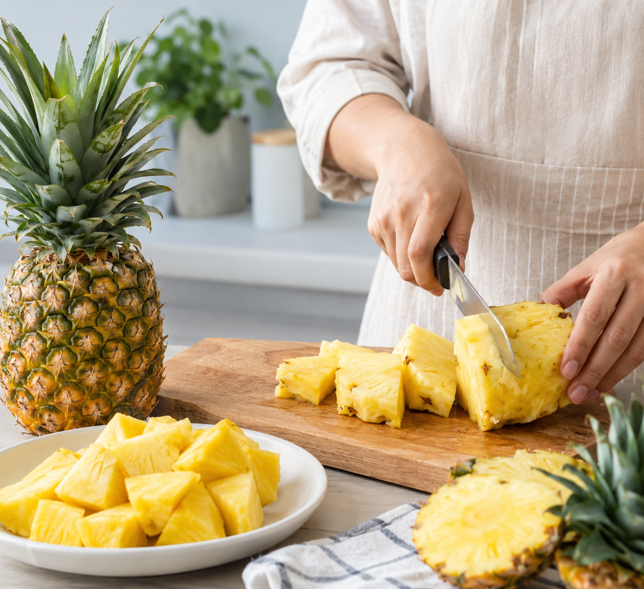 MAKAN NANAS TETAP AMAN UNTUK GULA DARAH, INI CARA KONSUMSINYA