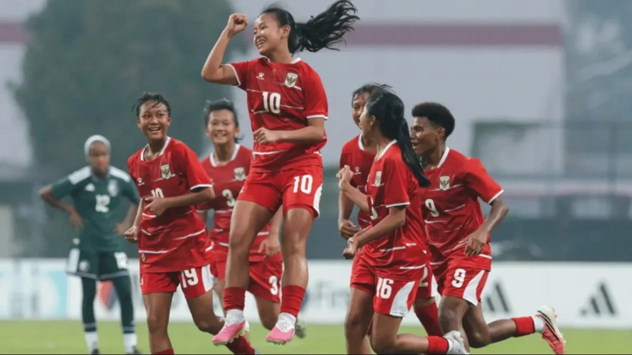 LIMA GOL TANPA BALAS! GARUDA PERTIWI MUDA TERBANG KE PIALA ASIA U17 2027