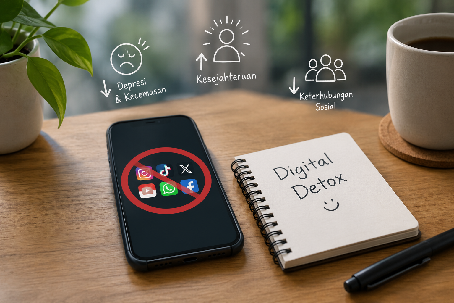REHAT DARI SCROLL: BENARKAH DIGITAL DETOX BIKIN GEN Z LEBIH SEHAT?