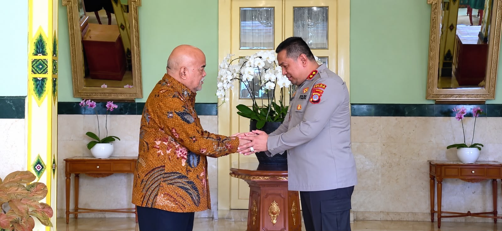 KAPOLDA DIY BARU PERKUAT SINERGI DENGAN PEMERINTAH DAERAH