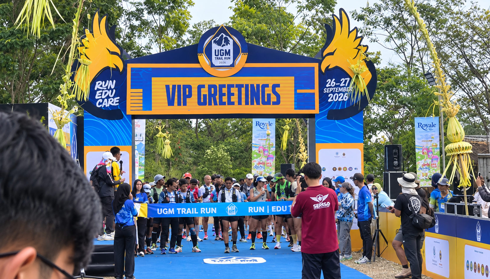IKUT UGM TRAIL RUN, PESERTA JUGA BISA KENAKI KEMUDAHAN LAYANAN PLN MOBILE