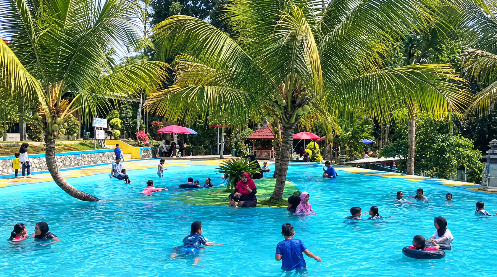 EMPAT TAHUN BERKEMBANG, PESONA TAMANSARI PERTAHANKAN TIKET MASUK RP5 RIBU