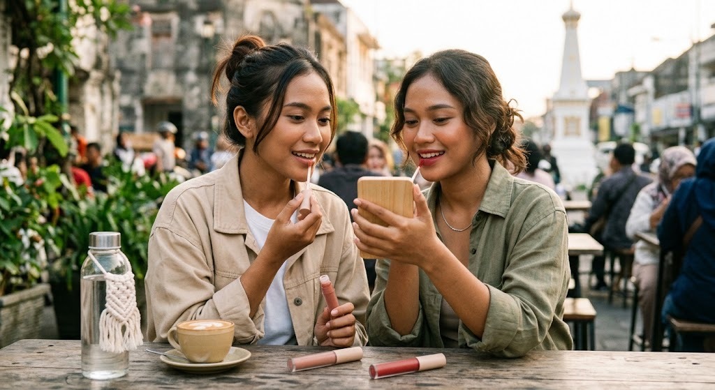 SENTUHAN OMBRE LIP SEMPURNA: INTIP PERPADUAN DUA WARNA BIBIR FAVORIT GEN Z