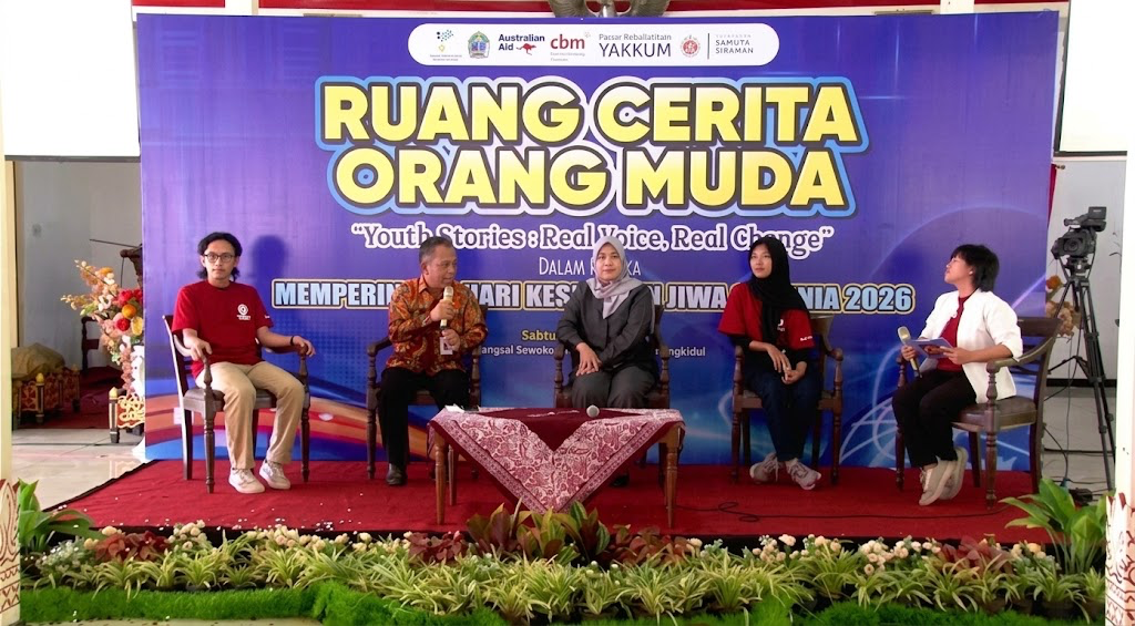 YAKKUM AJAK ANAK MUDA GUNUNGKIDUL PEDULI KESEHATAN MENTAL