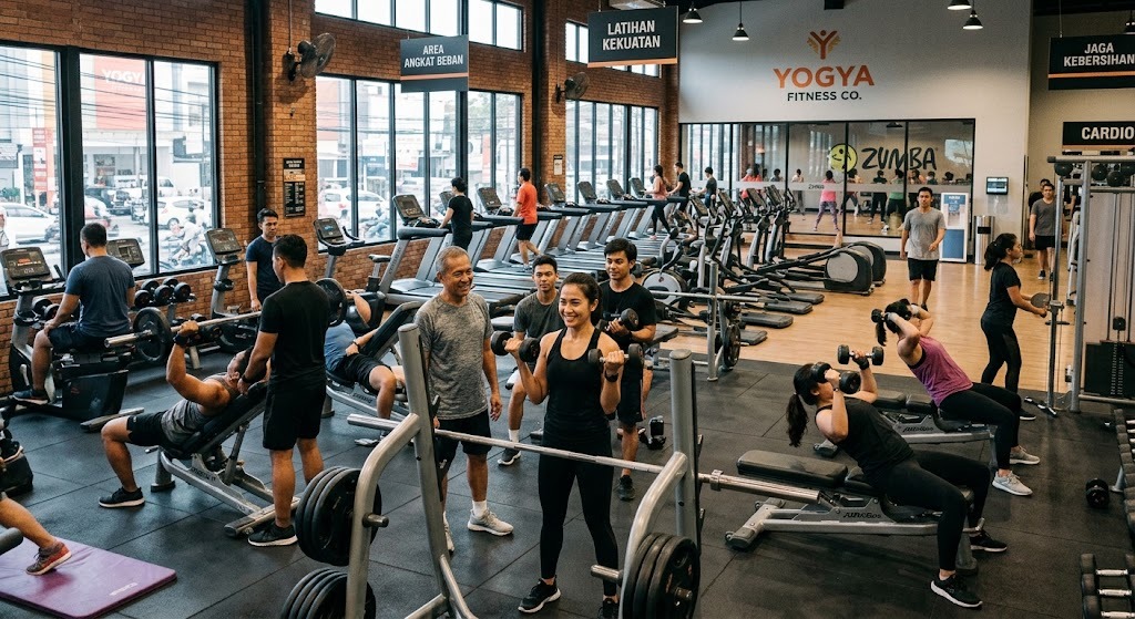 TREN GYM MASA KINI SEBAGAI TEMPAT OLAHRAGA SEKALIGUS SARANA MENAMBAH RELASI