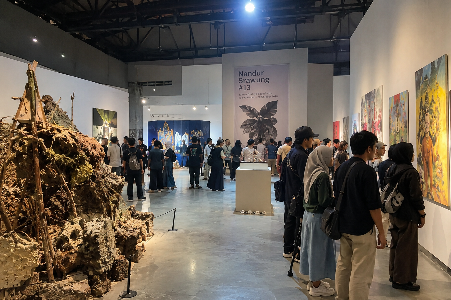 NANDUR SRAWUNG #13 HADIRKAN RUANG DIALOG KREATIF ANTARSENIMAN DI YOGYAKARTA