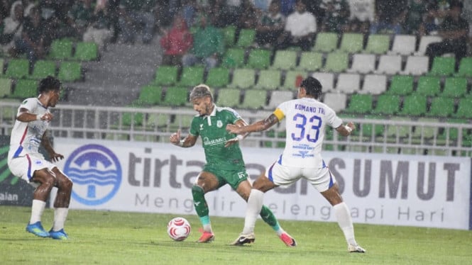 PSIS SEMARANG TAKLUK DARI PSMS MEDAN, WIDODO SOROTI KOKOHNYA LINI PERTAHANAN TUAN RUMAH