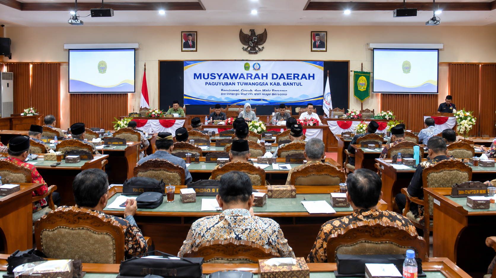 PAGUYUBAN TUWANGGA BANTUL GELAR MUSYAWARAH BERSAMA DPRD DAN DPMKAL