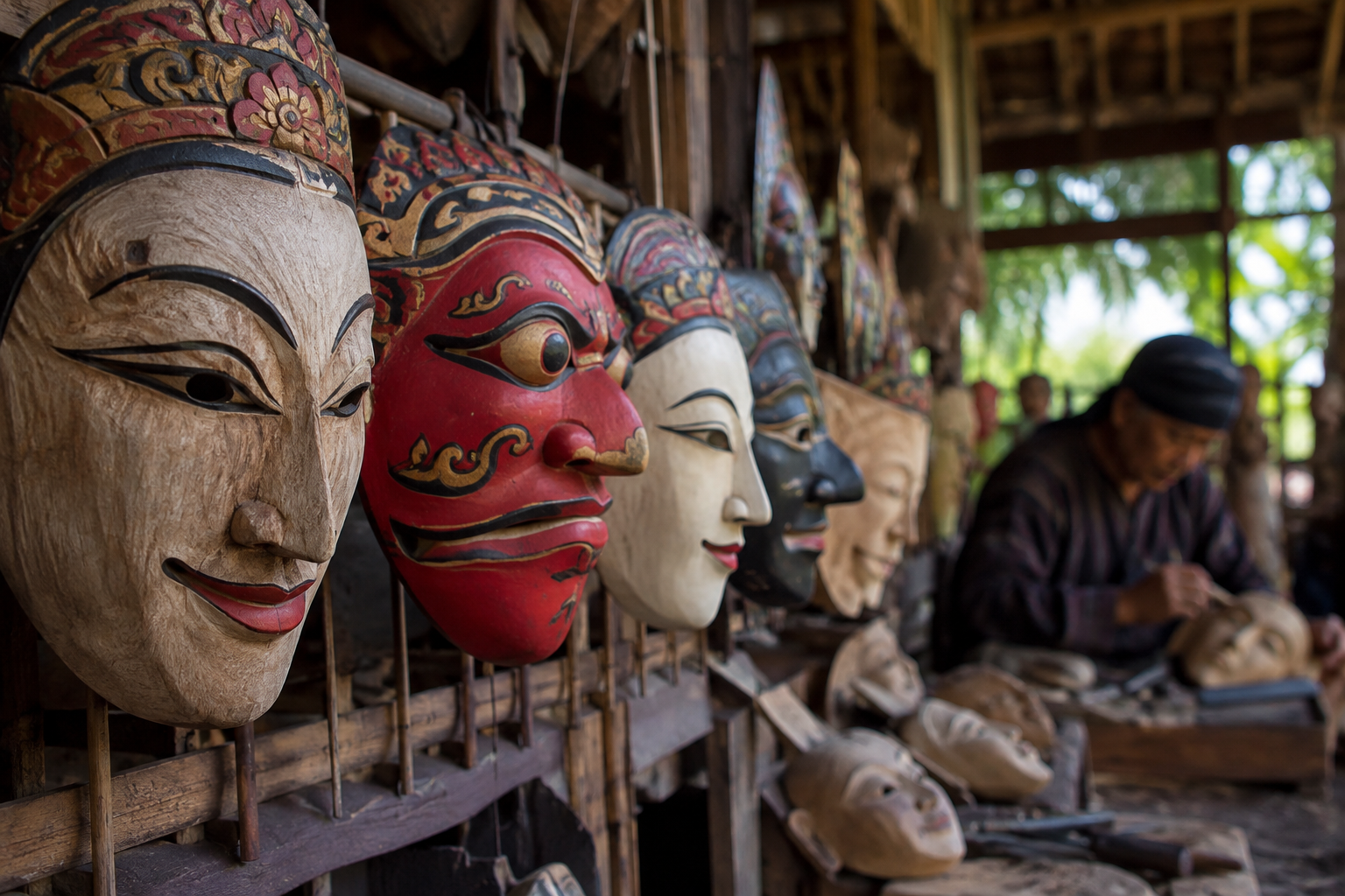 TOPENG KAYU, WARISAN SENI TRADISIONAL YANG TERUS BERTAHAN DI TENGAH PERUBAHAN ZAMAN