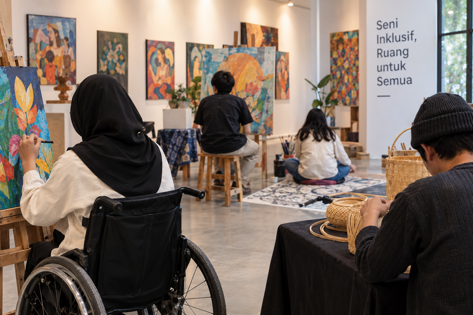 SENI INKLUSIF, MEMBUKA RUANG BAGI SETIAP ORANG UNTUK BERKARYA