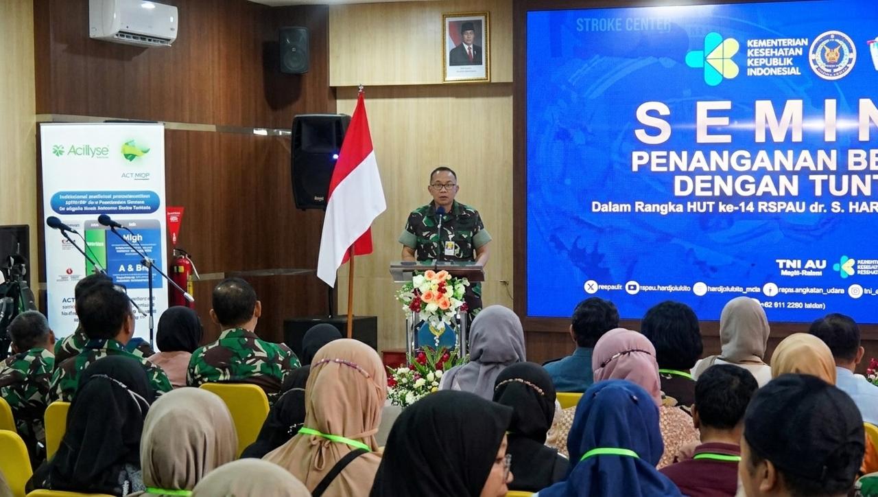 RSPAU HARDJOLUKITO GELAR SEMINAR PENANGANAN STROKE AKUT